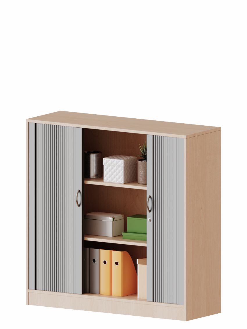 Querrollladenschrank 3 OH, 2 Breiten, 4 Dekore